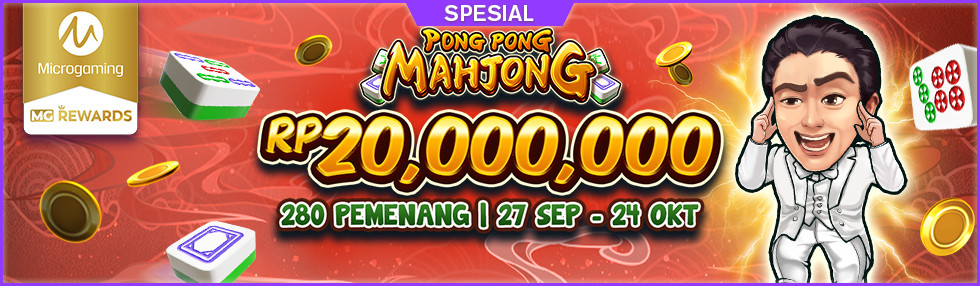 Turnamen Pong Pong Mahjong oleh MG